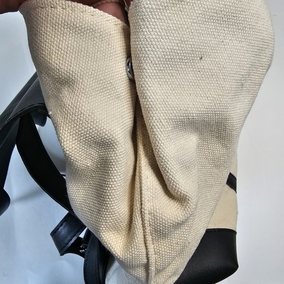 Deux Lux Demi Canvas / Vegan Leather Backpack - Picture 7 of 9